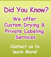 Batth Farms Custom Drying and Private Label Services